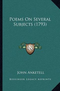 portada poems on several subjects (1793) (en Inglés)
