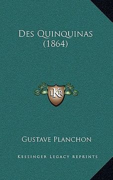 portada Des Quinquinas (1864) (en Francés)