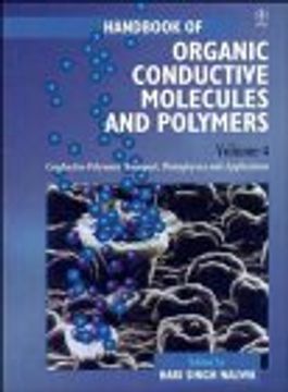 portada Handbook of Organic Conductive Molecules and Polymers, Conductive Polymers: Transport, Photophysics and Applications (Handbook of Organic Conductive Molecules & Polymers) (Volume 4) (in English)