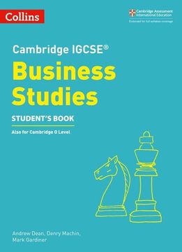 portada Cambridge Igcse™ Business Studies Student’S Book (Collins Cambridge Igcse™) (Collins Cambridge Igcse (Tm)) (in English)
