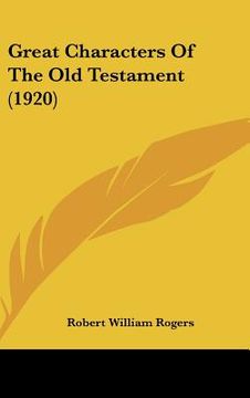 portada great characters of the old testament (1920) (en Inglés)