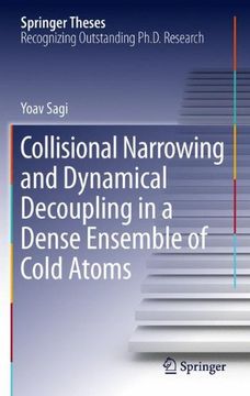 portada collisional narrowing and dynamical decoupling in a dense ensemble of cold atoms