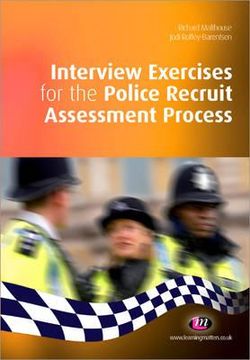 portada Interview Exercises for the Police Recruit Assessment Process (en Inglés)