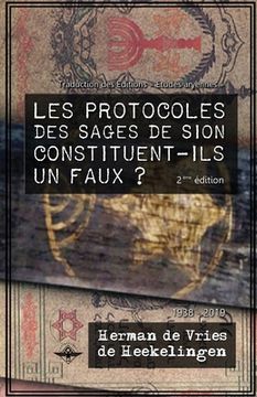 portada Les Protocoles des Sages de Sion constituent-ils un faux ? (en Francés)