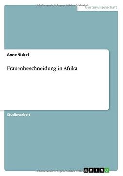portada Frauenbeschneidung in Afrika (German Edition) (in German)