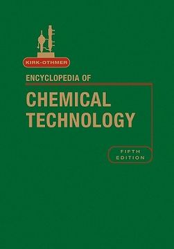portada kirk-othmer encyclopedia of chemical technology, volume 19, 5th edition