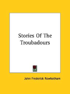 portada stories of the troubadours (en Inglés)