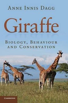 portada Giraffe: Biology, Behaviour and Conservation (en Inglés)
