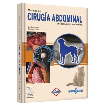 portada Manual De Cirugía Abdominal En Pequeños Animales
