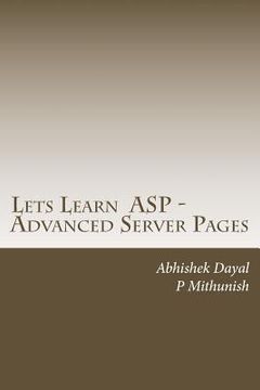 portada Lets Learn ASP - Advanced Server Pages (en Inglés)