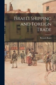 portada Israeli Shipping and Foreign Trade (in English)