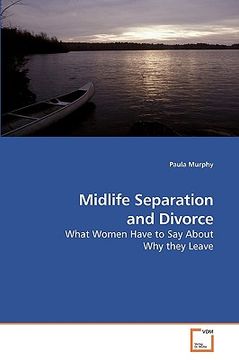portada midlife separation and divorce (en Inglés)