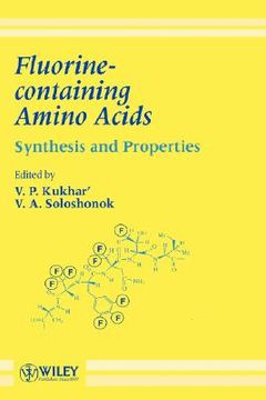 portada fluorine-containing amino acids: synthesis and properties (in English)