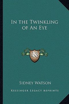 portada in the twinkling of an eye (en Inglés)