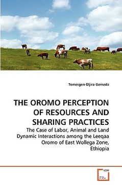portada the oromo perception of resources and sharing practices (en Inglés)