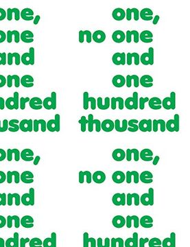 portada One, no one and one Hundred Thousand (Sternberg Press) (en Inglés)