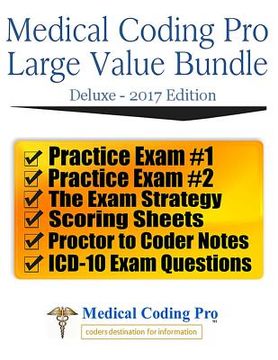 portada Medical Coding Pro Large Value Bundle Deluxe 2017 Edition (en Inglés)