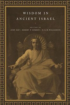 portada Wisdom in Ancient Israel (en Inglés)