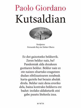 portada Kutsaldian (en Euskera)