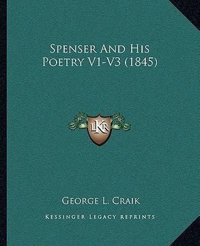 portada spenser and his poetry v1-v3 (1845) (en Inglés)