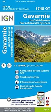portada Gavarnie 1: 25 000 (en Francés)