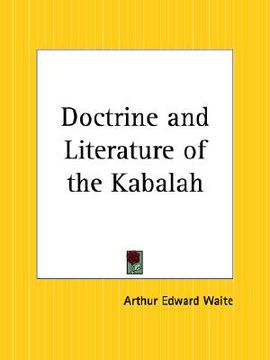 portada doctrine and literature of the kabalah (en Inglés)