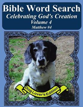 portada Bible Word Search Celebrating God's Creation Volume 4: Matthew #4 Extra Large Print (en Inglés)
