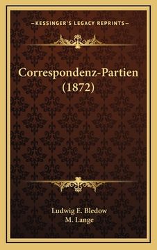 portada Correspondenz-Partien (1872) (in German)