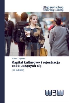 portada Kapital kulturowy i rejestracja osób uczących się (en Polaco)
