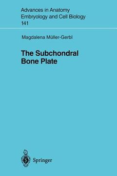 portada the subchondral bone plate (in English)