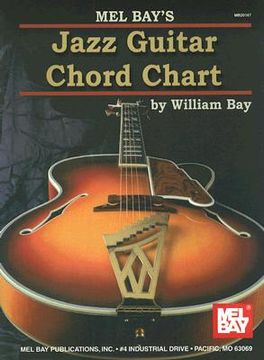portada mel bay's jazz guitar chord chart (en Inglés)
