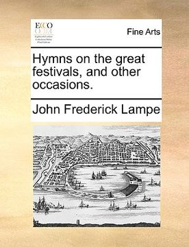 portada hymns on the great festivals, and other occasions.