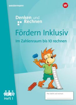 portada Fördern Inklusiv. Heft 1: Zahlenraum bis 10: Denken und Rechnen: Ausgabe 2024 (in German)
