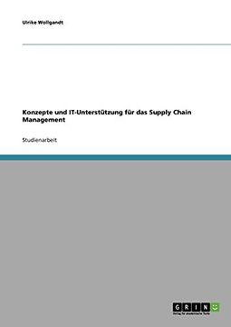 portada Konzepte und IT-Unterstützung für das Supply Chain Management (German Edition)