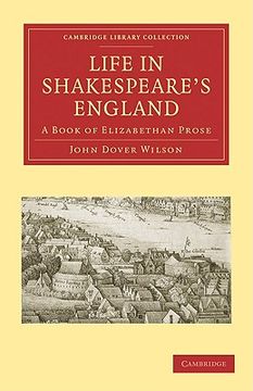 portada Life in Shakespeare's England 2nd Edition Paperback (Cambridge Library Collection - Literary Studies) (in English)