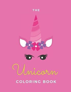 portada The Unicorn Coloring Book: For Teen Kids - 20 Pages - Paperback - Made In USA - Size 8.5 x 11 (in English)