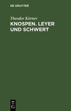 portada Knospen. Leyer und Schwert (in German)