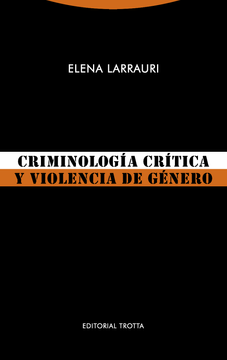 portada Criminologia Critica y Violencia de Genero