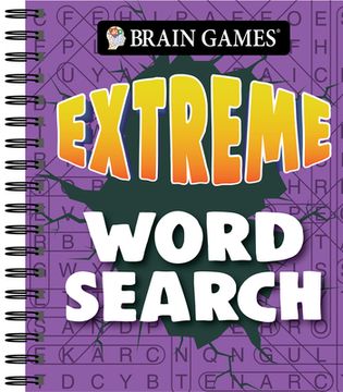 portada Brain Games - Extreme Word Search (Purple) (en Inglés)