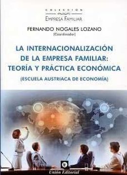 portada Internacionalización de la Empresa Familiar. Teoría y Practica Económica