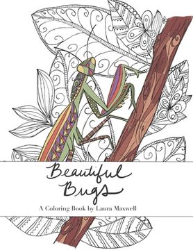 portada Beautiful Bugs: A Coloring Book (en Inglés)