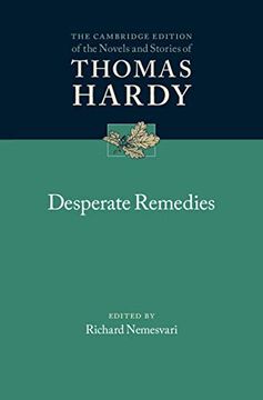 portada Desperate Remedies (The Cambridge Edition of the Novels and Stories of Thomas Hardy) (in English)