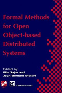 portada formal methods for open object-based distributed systems: volume 1 (en Inglés)