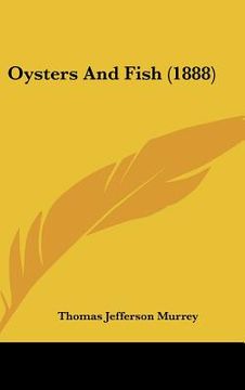portada oysters and fish (1888) (en Inglés)