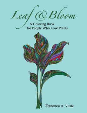 portada Leaf and Bloom: A Coloring Book for Plant Lovers