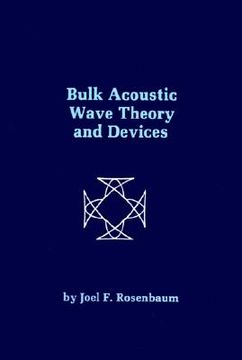 portada bulk acoustic wave theory and devices (en Inglés)