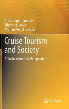 portada cruise tourism and society: a socio-economic perspective (en Inglés)