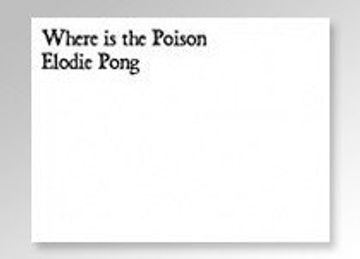 portada Elodie Pong - Where is the Poison