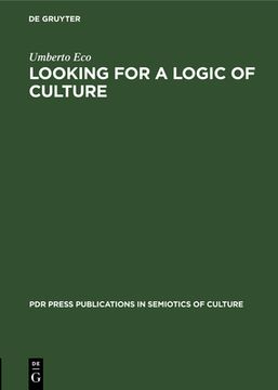 portada Looking for a Logic of Culture (in English)