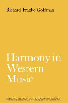portada harmony in western music (en Inglés)